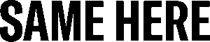 Same Here logo